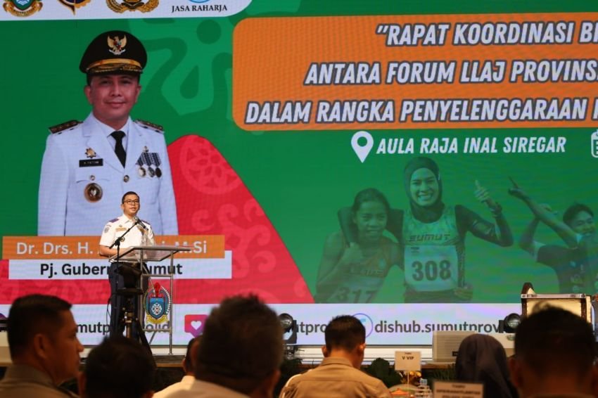 Petakan Permasalahan Lalu Lintas di 10 Kabupaten/Kota, FLLAJ Sumut Optimis PON 2024 Berjalan Lancar