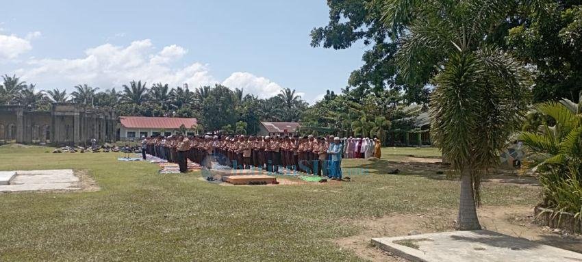 MPLS Siswa Baru di SMKN 1 Barumun Sampaikan Tiga Dosa Besar Pendidikan