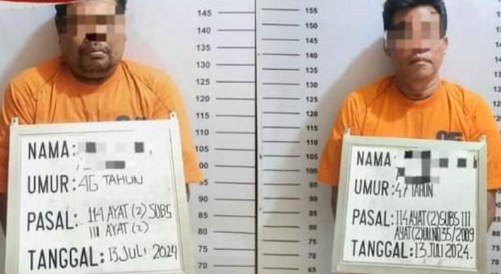 Penarik Becak Ditembak, Petugas Parkir Diringkus, 13 Kg Ganja Disita Polres Labuhanbatu