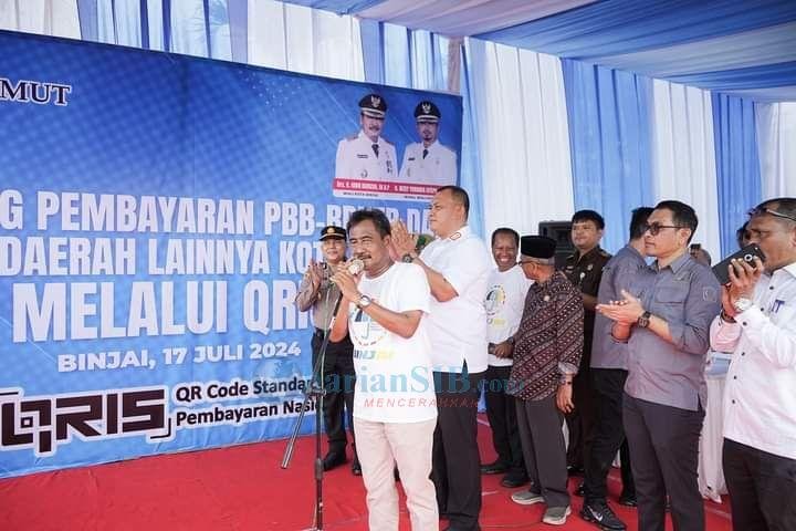 Permudah Masyarakat, Bank Sumut dan Pemko Binjai Launching Pembayaran PBB dan BPHTB Melalui QRIS