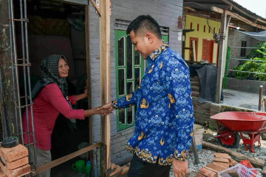 Wabup Sergai : Program Bedah Rumah Wujud Nyata Kepedulian Pemerintah Terhadap Masyarakat