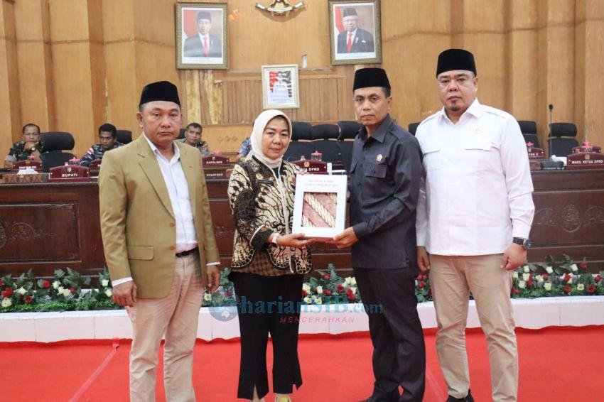 KUA-PPAS RAPBD Tahun 2025 Pemkab Batubara Diserahkan ke DPRD