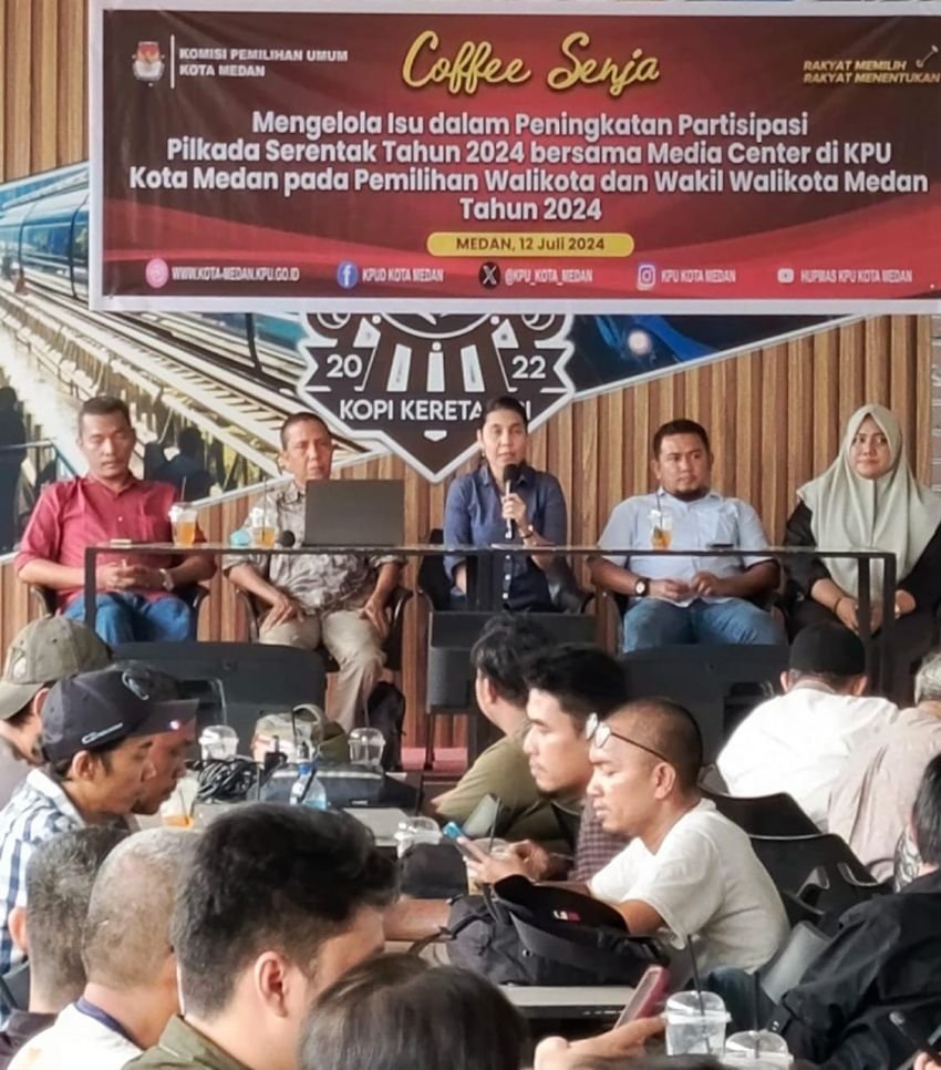 KPU Medan Gandeng 120 Media Tingkatkan Partisipasi Pemilih Pilkada