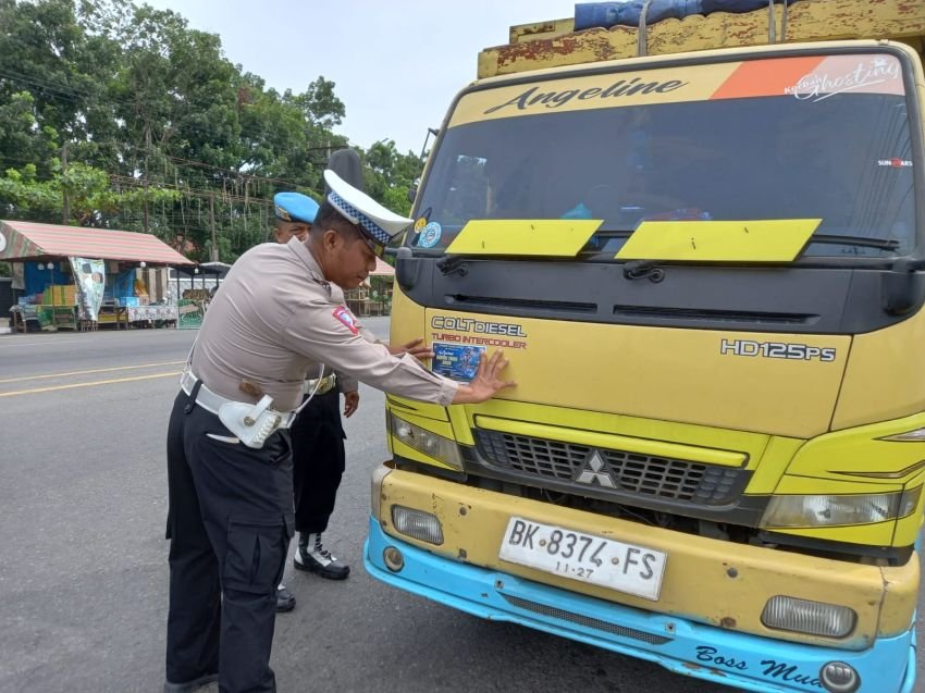 Polres Tebingtinggi Imbau Masyarakat Tertib Berlalulintas