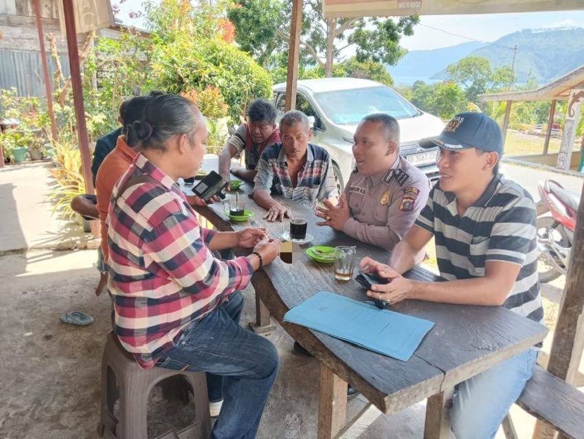 Kapolres Samosir Tetapkan 8 Desa Lokasi Cooling System Bhabinkamtibmas Pada Tahapan Pemilukada 2024