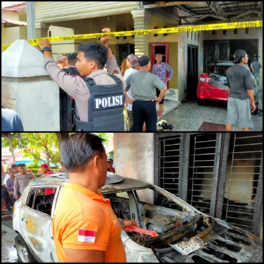 Penyebab Kebakaran 7 Rumah dan 2 Mobil di Medan Tembung Akibat Gas Meledak