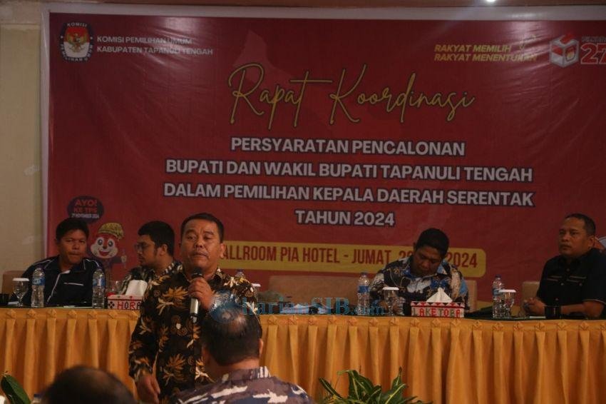 KPU Sosialisasi Syarat Pencalonan Bupati dan Wakil Bupati Tapteng