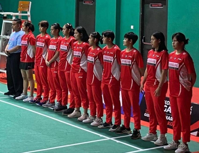 Nia Kalahkan Medina Lanjutan Kejuaraan Bulu Tangkis Polytron Superliga Junior 2024 di Magelang