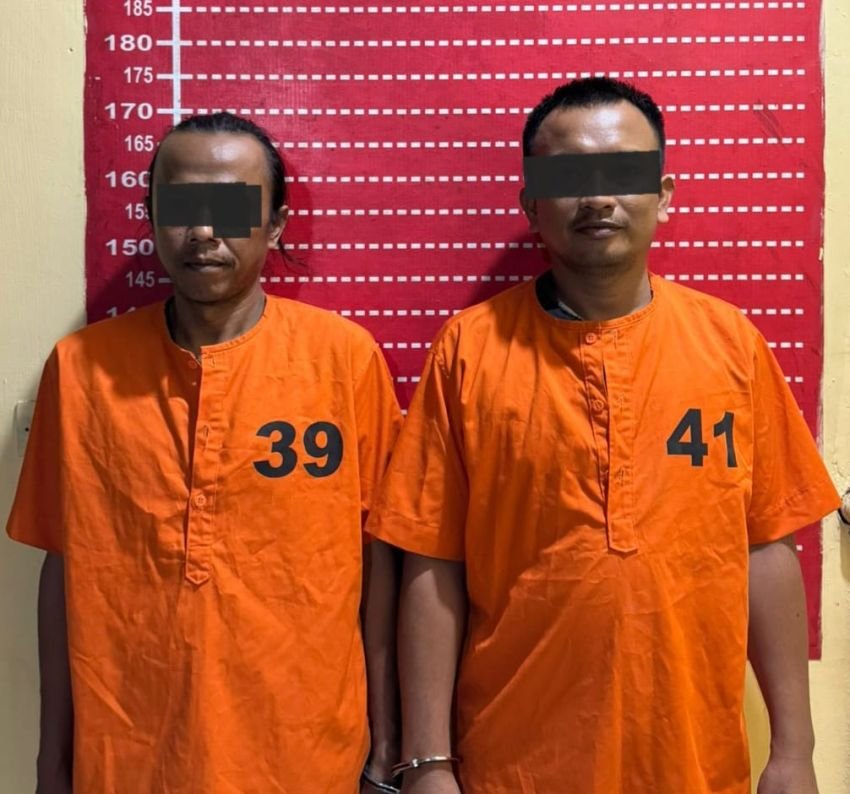 Polsek Firdaus Amankan 2 Pria Terduga Pelaku Pencurian dan Perusakan CCTV