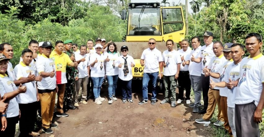 Bupati Simalungun Apresiasi Gotong Royong Masyarakat di Merekraya