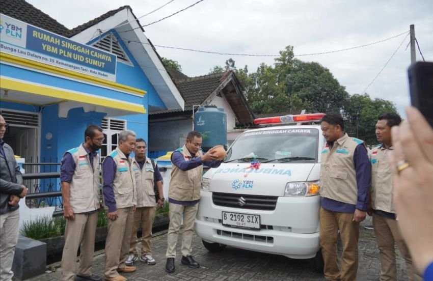 YBM PLN UID Sumut Resmikan Rumah Singgah Cahaya untuk Pasien Kurang Mampu