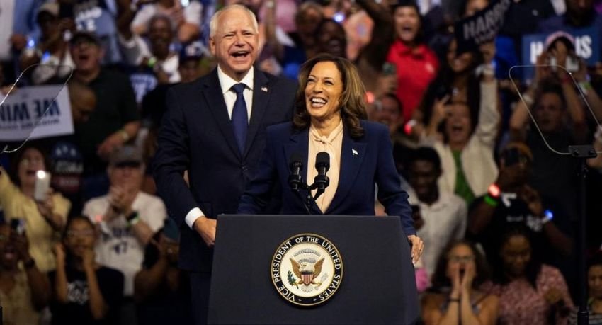 Tim Walz Resmi Jadi Cawapres Kamala Harris