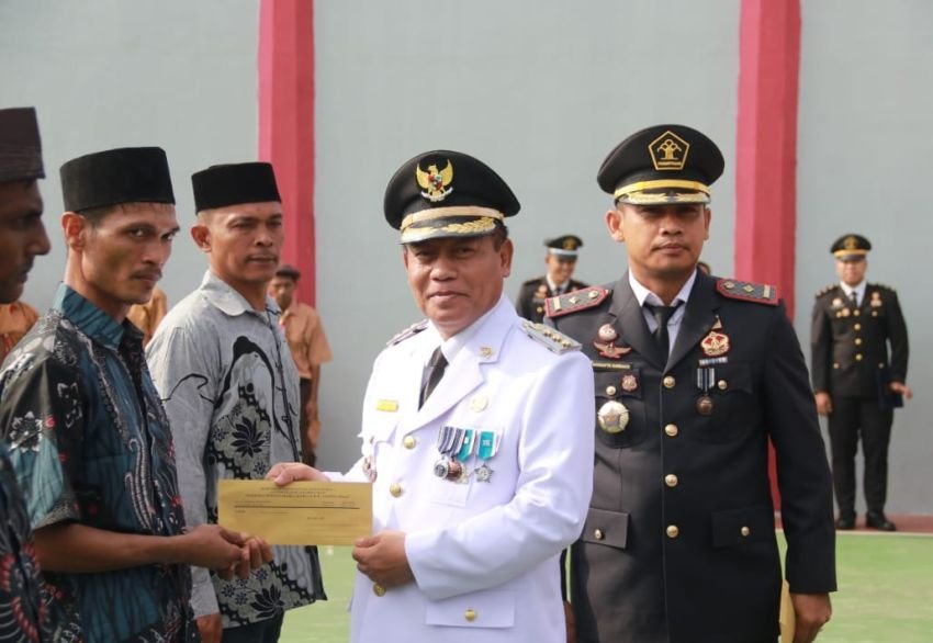 Sebanyak 705 WBP Lapas Tanjungbalai Asahan Terima Remisi HUT RI Ke 79