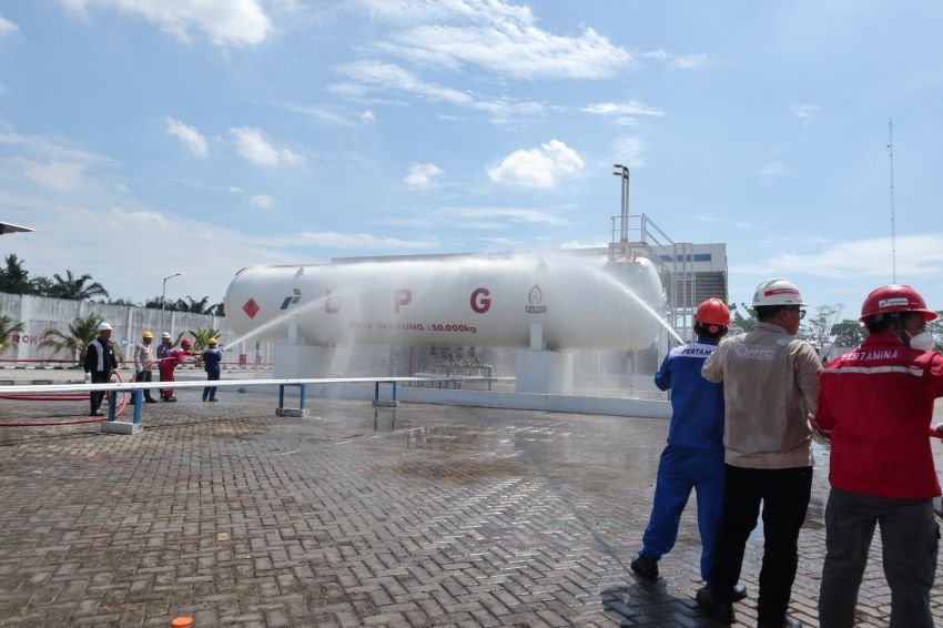 Gelar Simulasi PKD, Pertamina Patra Niaga Sumbagut Asah Kesiapsiagaan Petugas SPBE