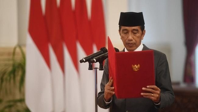 Ini Daftar Menteri-Kepala Lembaga yang Dilantik Jokowi