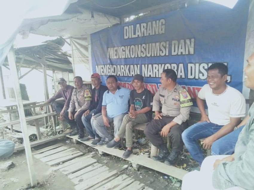 Bina Hubungan Baik Dengan Warga, Polsub Sektor Datuk Bandar Gelar Jumat Curhat