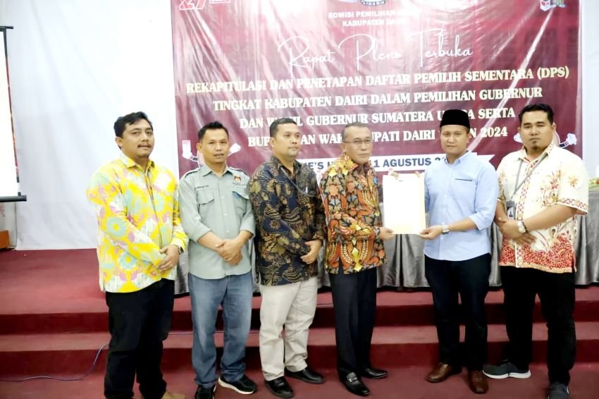 DPS Pilkada Dairi 2024 sebanyak 229.185 Pemilih