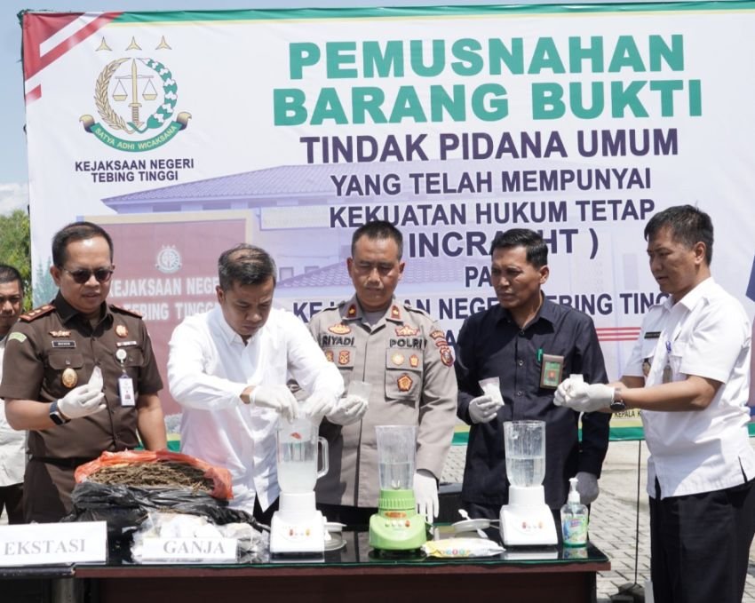 Pemko Tebingtinggi Dukung Pemberantasan Penyalahgunaan Narkotika