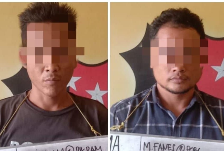 Polsek Medan Labuhan Tangkap 2 Bajing Loncat di Medan Deli