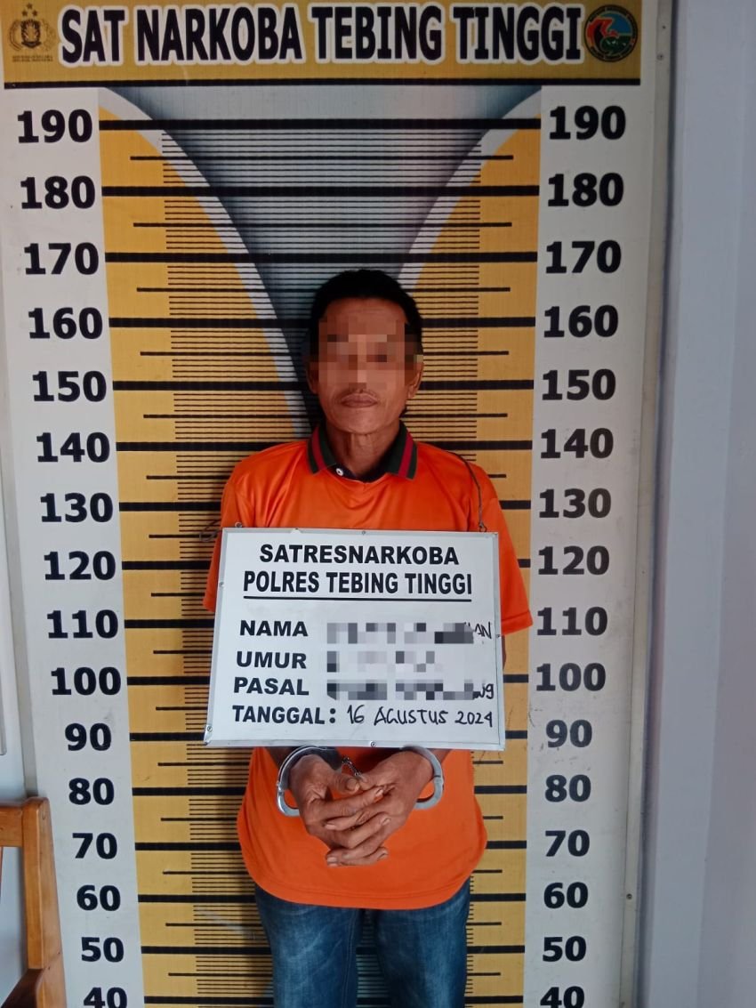 Sat Narkoba Polres Tebingtinggi Bekuk Pengedar Narkoba