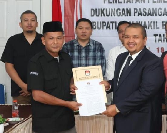 Pasangan Dolly Pasaribu dan Buchori Siregar Dipastikan Maju Pada Pilkada Tapsel 2024