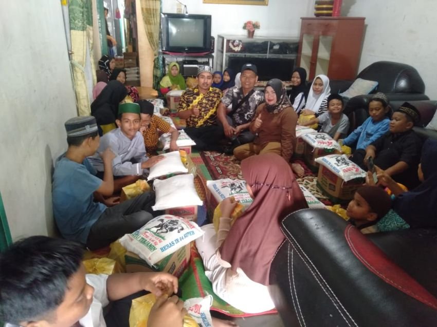 Sambut HUT ke-79 Kemerdekaan RI, Pengacara Muda di Pematangsiantar Santuni Anak Yatim
