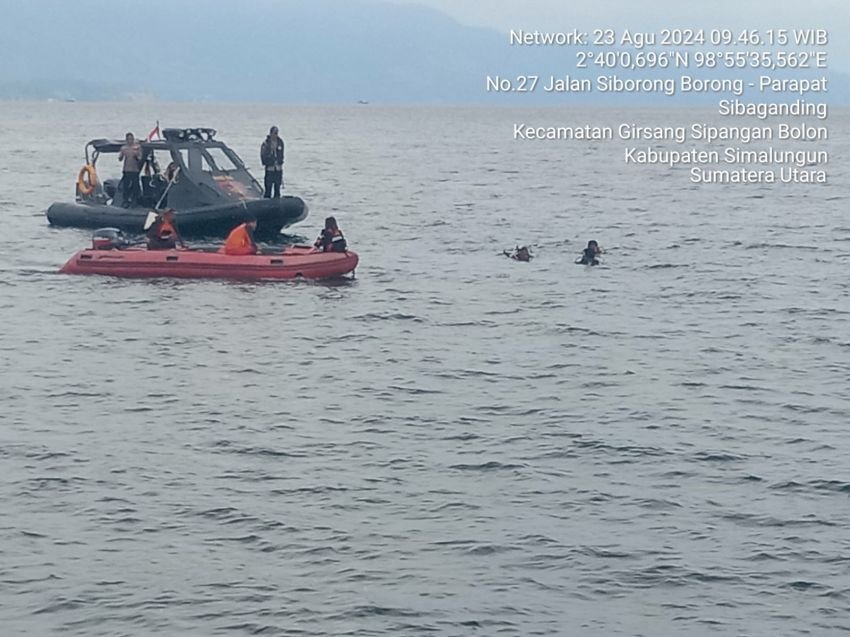 Susiwanti Damanik Tewas Tenggelam di Danau Toba Parapat