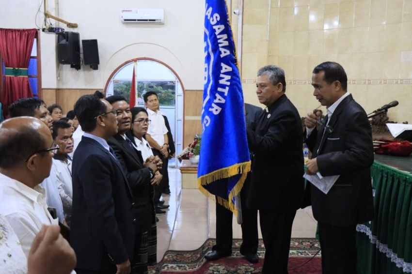 Pengurus BKAG Binjai 2024-2028 Dilantik, Pdt Sadrakh Simanjuntak STh Ketua Umum