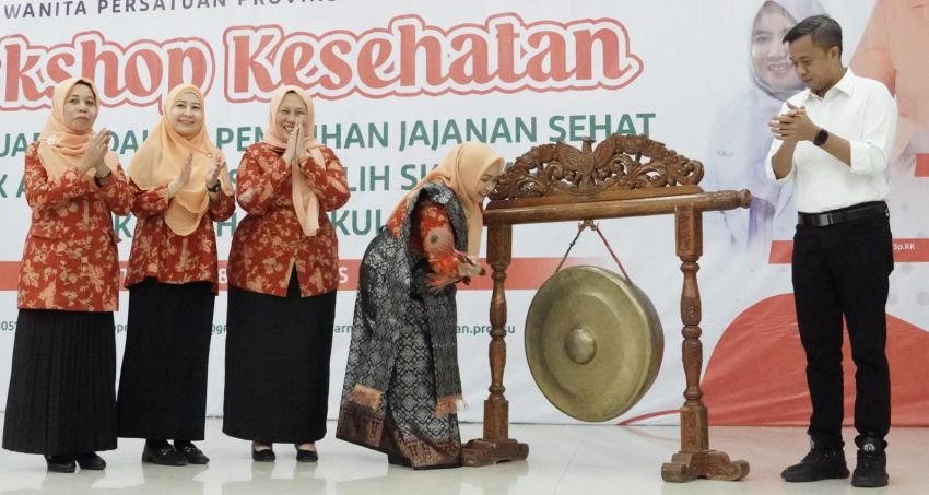 DWP Provinsi Sumut Gelar Workshop Kesehatan di Tebingtinggi