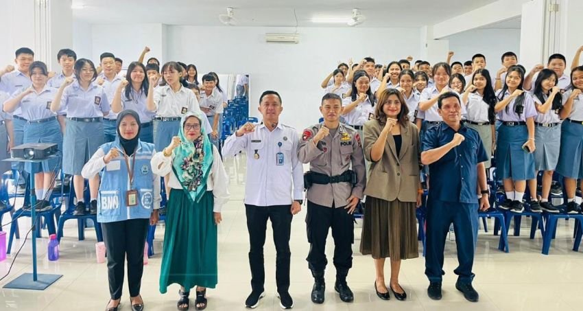 BNN Binjai Gelar Sosialisasi Generasi Unggul Tanpa Narkoba di SMAS Methodist