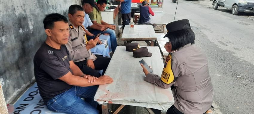 Wujudkan Pilkada Damai, Sat Binmas Polres Pematangsiantar Gencarkan Kegiatan Sambang ke Masyarakat