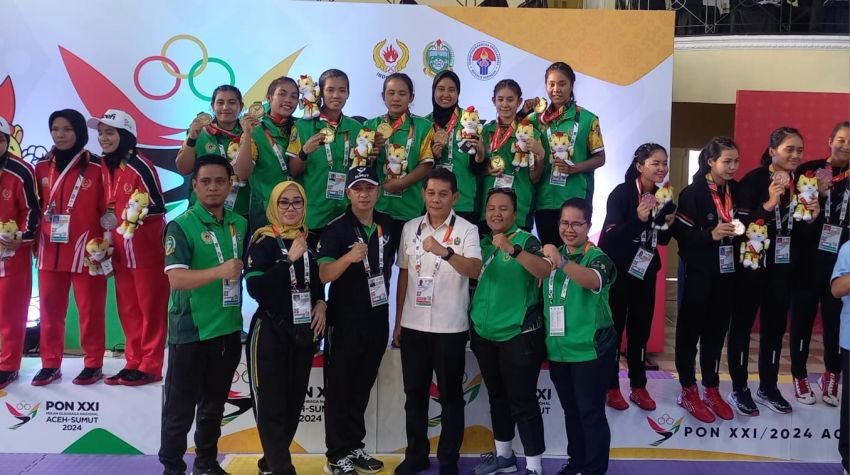 Sumut Tambah Perolehan Emas dari Kabaddi Putri PON XXI