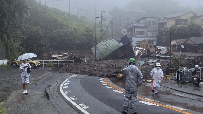 Longsor di Jepang, 20 Orang Terjebak dalam Terowongan