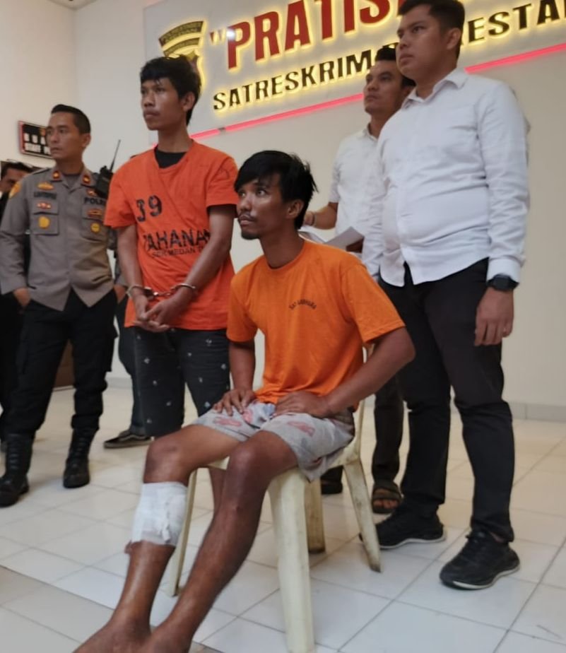 Dua Pembegal Sepasang Kekasih Dibekuk, Satu Ditembak