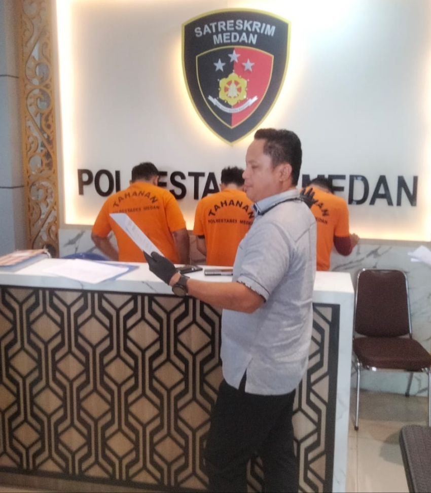 Polrestabes Medan Tembak 3 Pelaku Spesialis Curanmor