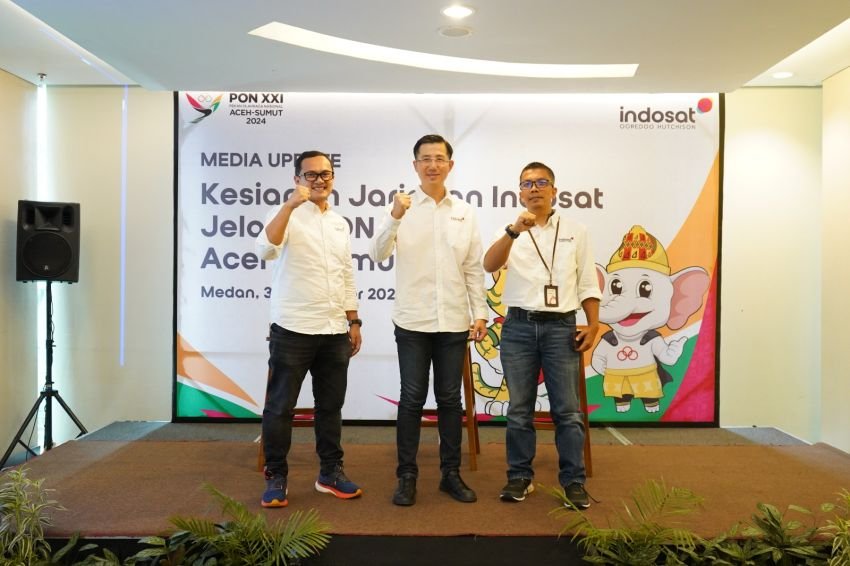 Indosat Pastikan Kesiapan Jaringan Prima Sukseskan PON XXI Aceh-Sumut