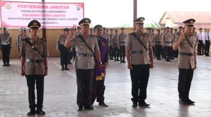 AKP Trio Romi Manik Kasat Intelkam Polres Labuhanbatu, AKP Endang Kapolsek Marbau