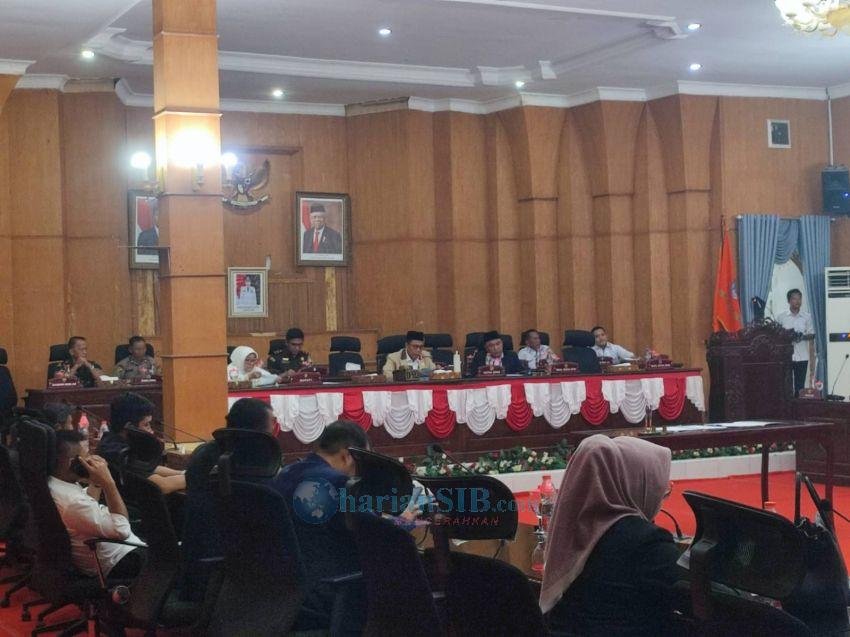 Seluruh Fraksi DPRD Batubara Setujui Rancangan P-APBD 2024 Dijadikan Perda