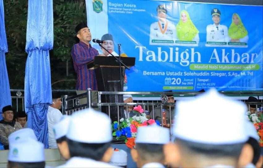 Samsul Tanjung Harapkan Warga Pulodogom Ikut Sukseskan Pilkada Labura 2024