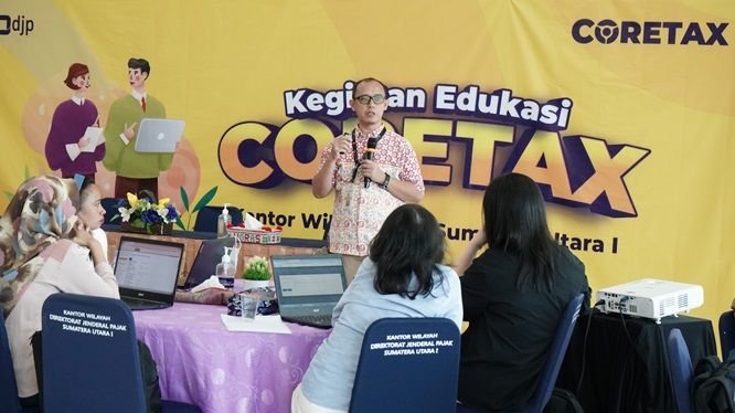 Kanwil DJP Sumut I Gelar Edukasi Coretax untuk Wajib Pajak