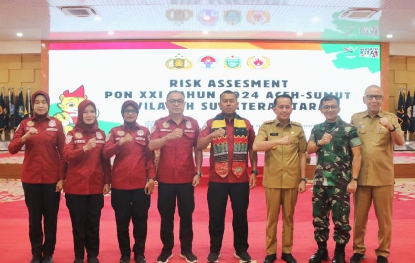 Pj Gubernur Sumut A Fatoni Siap Tindaklanjuti Hasil Risk Assessment Seluruh Venue PON XXI