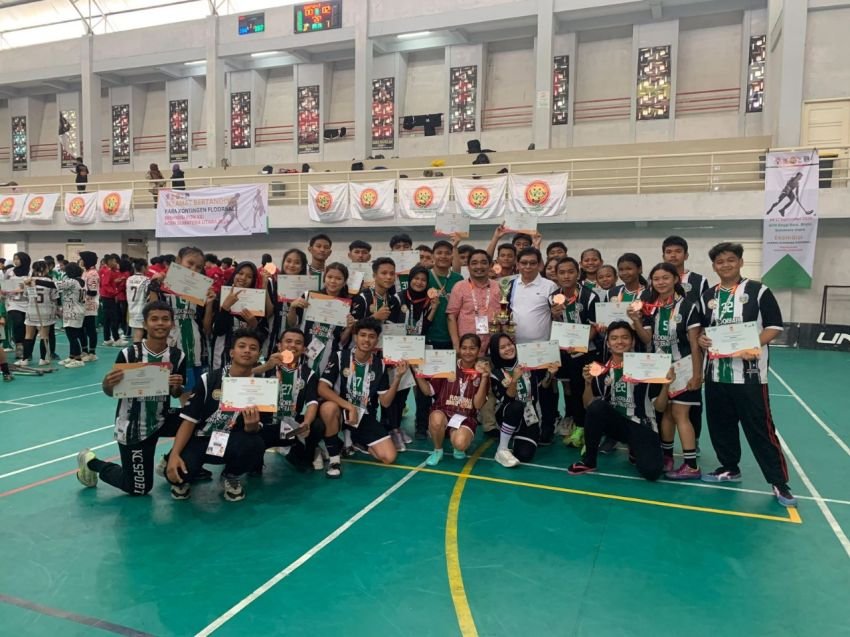 KONI Pancurbatu Bangga Atlet Floorball Sumut Ukir Prestasi di PON XXI