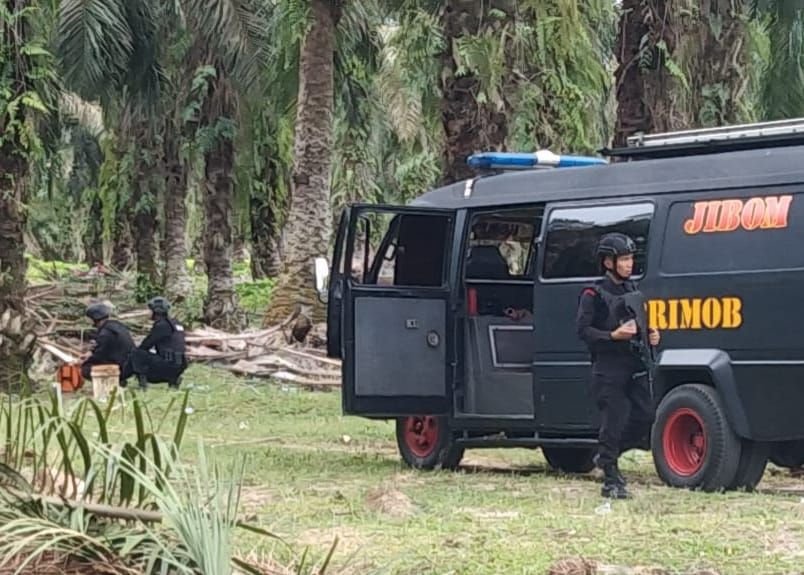 Polisi Amankan Penemuan Granat MK 5 di PTPN IV Gunungpamela Sergai