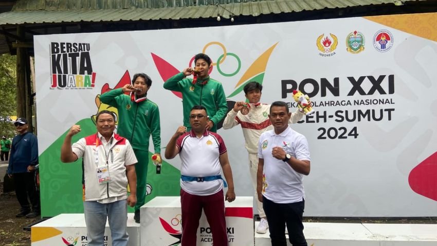 PON XXI Aceh-Sumut 2024: Lomba Balap Sepeda MTB Berlangsung Aman dan Lancar di Karo