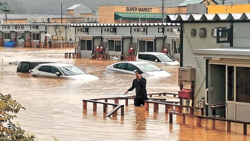 Hujan Deras Landa Prefektur Ishikawa Jepang, 10 orang Hilang