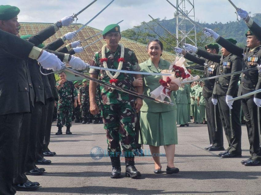 Kolonel Inf Jansen P Nainggolan Resmi Jabat Danrem 023/KS, Disambut Tradisi Pedang Pora