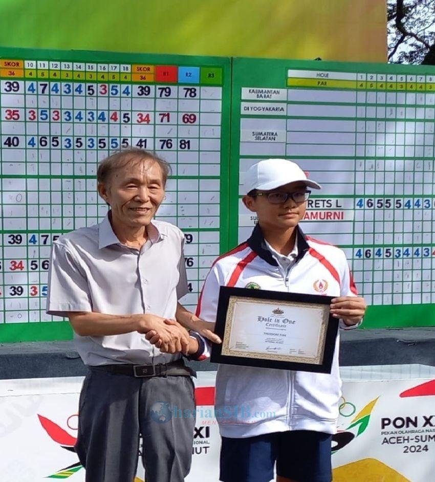 Atlet Golf Jateng Torehkan Hole In One di PON XXI