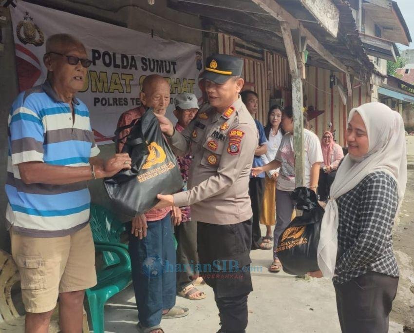 Jumat Curhat di Pasar Gambir, Kapolsek Padanghulu: Jangan Mudah Terpecah Belah Akibat Perbedaan Politik