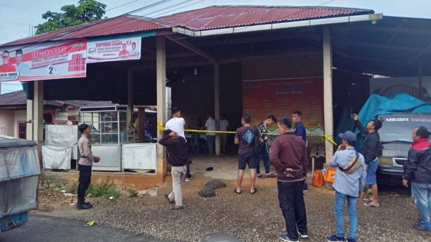 Rumah Salah Seorang Tim Pemenangan Calon Bupati Tapteng Masinton Pasaribu Dibakar OTK