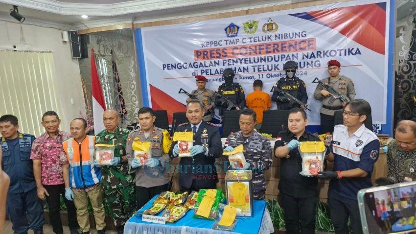 BC Teluk Nibung Gagalkan Penyeludupan 5 Kg Sabu dari Malaysia